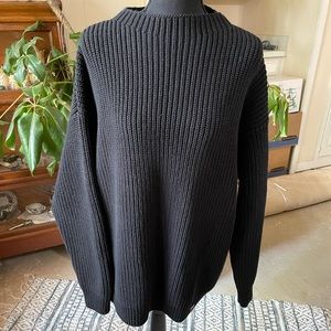 Love Your Melon Black Sweater